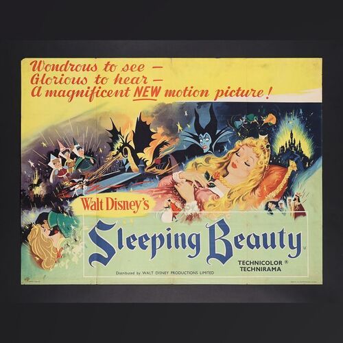 Lot #429 - SLEEPING BEAUTY (1959) - UK Quad, 1959