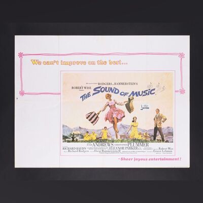 Lot #430 - THE SOUND OF MUSIC (1965) - UK Quad, Two Campaign Books and Promotional Material, 1970s