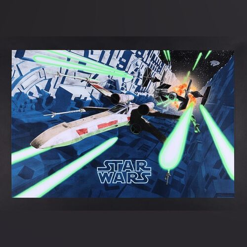 Lot #454 - STAR WARS: A NEW HOPE (1977) - Hand-Numbered Limited Edition Bottleneck Gallery Print by Jason Raish, 2022