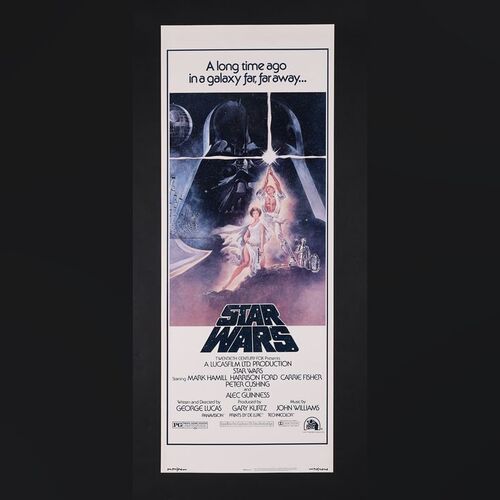 Lot #455 - STAR WARS: A NEW HOPE (1977) - US Insert, 1977