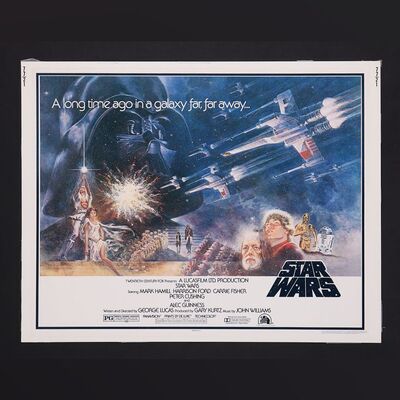 Lot #456 - STAR WARS: A NEW HOPE (1977) - US Half-Sheet, 1977