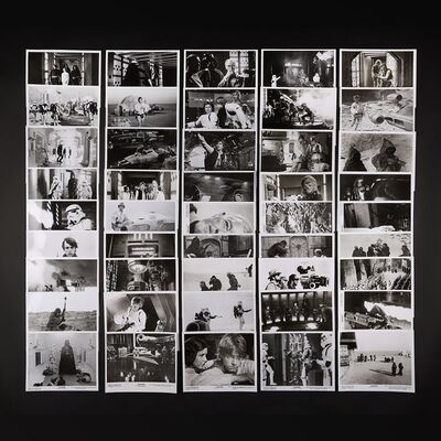 Lot #471 - STAR WARS: A NEW HOPE (1977) - 45 Black-and-white Publicity Stills, 1977