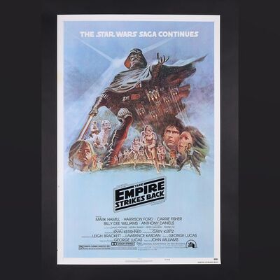 Lot #489 - STAR WARS: THE EMPIRE STRIKES BACK (1980) - US One-Sheet, 1980