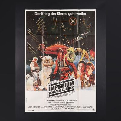 Lot #495 - STAR WARS: THE EMPIRE STRIKES BACK (1980) - German A0, 1980