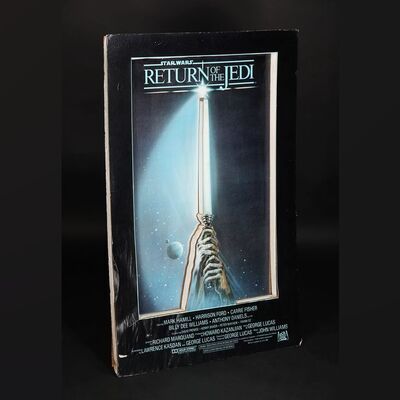 Lot #506 - STAR WARS: RETURN OF THE JEDI (1983) - 3D Foyer Standee Display, 1983