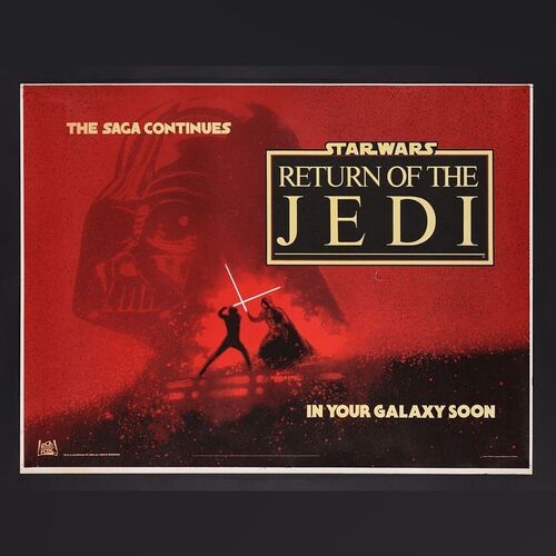 Lot #509 - STAR WARS: RETURN OF THE JEDI (1983) - UK Quad Printer's Proof, 1983