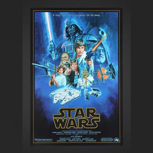 Lot #515 - STAR WARS: ORIGINAL TRILOGY (1977 - 1983) - Set of Three Hand-Numbered Limited Edition Prints by Paul Mann, 2019 - 2021
