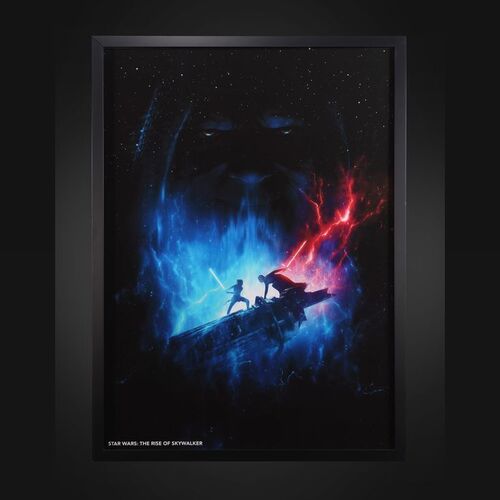 Lot #526 - STAR WARS: EPISODE IX - THE RISE OF SKYWALKER (2019) - Framed Bespoke Cannes Event Poster