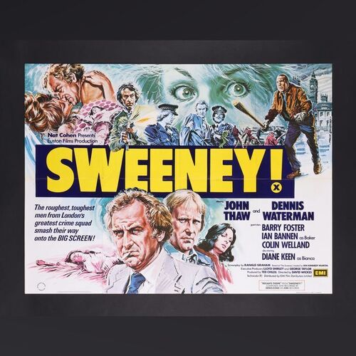 Lot #540 - SWEENEY (1977) - UK Quad, 1977