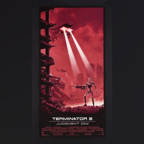 Lot #547 - TERMINATOR 2: JUDGMENT DAY (1991) - Two Hand-Numbered Limited Edition Bottleneck Gallery and Vice Press Prints by Matt Ferguson, 2017