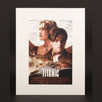 Lot #551 - TITANIC (1997) - Three Printed Concept Poster Designs, 1997