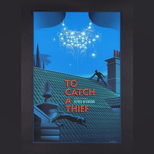 Lot #552 - TO CATCH A THIEF (1955) - Dark Hall Mansion Archive: Signed and Hand-Numbered Limited Edition Regular Print by Laurent Durieux, 2016
