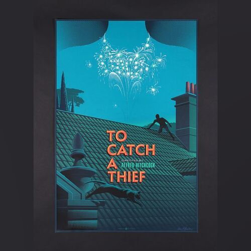 Lot #553 - TO CATCH A THIEF (1955) - Dark Hall Mansion Archive: Signed and Hand-Numbered Limited Edition Variant Print by Laurent Durieux, 2016