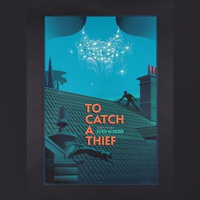 Lot #553 - TO CATCH A THIEF (1955) - Dark Hall Mansion Archive: Signed and Hand-Numbered Limited Edition Variant Print by Laurent Durieux, 2016