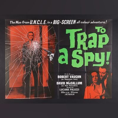 Lot #554 - TO TRAP A SPY (1964) - UK Quad, 1964
