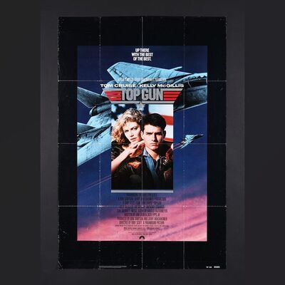 Lot #556 - TOP GUN (1986) - US One-Sheet, 1986