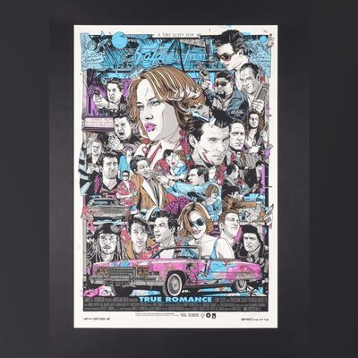 Lot #559 - TRUE ROMANCE (1993) - Signed and Hand-Numbered Limited Edition Print by Tyler Stout, 2018