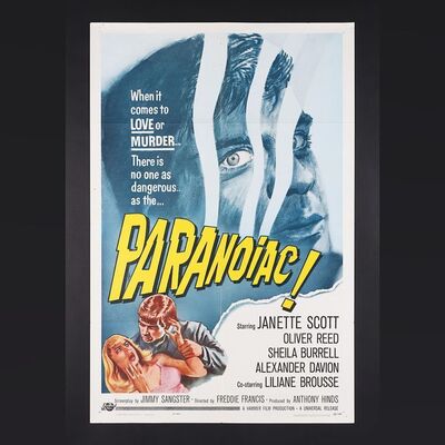 Lot #571 - VARIOUS HAMMER HORROR PRODUCTIONS (1960 - 1973) - Five US One-Sheets, 1960 - 1978