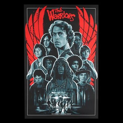 Lot #595 - THE WARRIORS (1979) - Two Limited Edition Prints by Vlad Rodriguez and Sam Gilbey, 2016, 2019