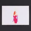 Lot #605 - WHO FRAMED ROGER RABBIT (1988) - Hand-painted Jessica Rabbit "All Teeth" Animation Cel
