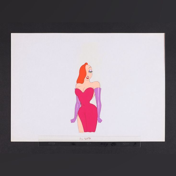 Lot #605 - WHO FRAMED ROGER RABBIT (1988) - Hand-painted Jessica Rabbit ...