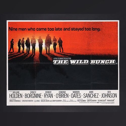 Lot #607 - THE WILD BUNCH (1969) - UK Quad, 1973