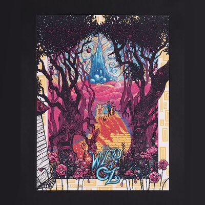 Lot #616 - THE WIZARD OF OZ (1939) - Dark Hall Mansion Archive: Signed and Hand-Numbered Limited Edition Variant Print by James Eads, 2017
