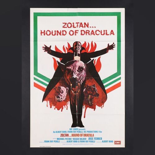 Lot #620 - ZOLTAN ... HOUND OF DRACULA (1977) - UK Quad and One-Sheet, 1977