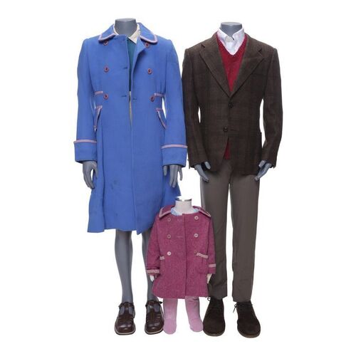 Lot # 14: A Series of Unfortunate Events (TV Series) - The Baudelaires' Meeting Aunt Josephine Costumes