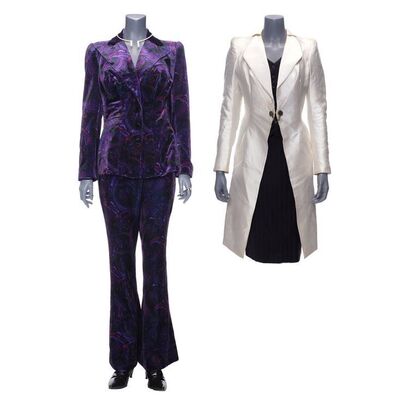 Lot # 23: A Series of Unfortunate Events (TV Series) - Dr. Orwell's Miserable Mill White Suit and Purple Suit