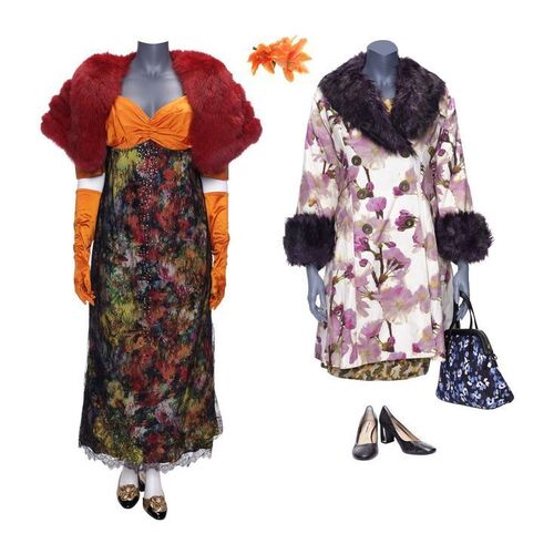 Lot # 33: A Series of Unfortunate Events (TV Series) - Pair of Mrs. Poe's Costumes