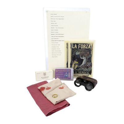 Lot # 34: A Series of Unfortunate Events (TV Series) - Set of Mr. Poe's Accessories