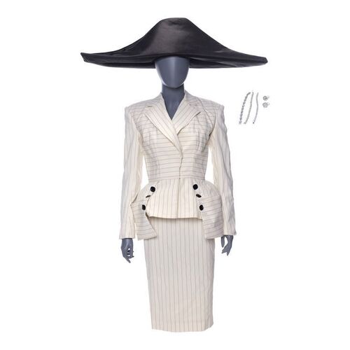 Lot # 38: A Series of Unfortunate Events (TV Series) - Esme Squalor's Photo Double Ersatz Elevator Suit with Hat