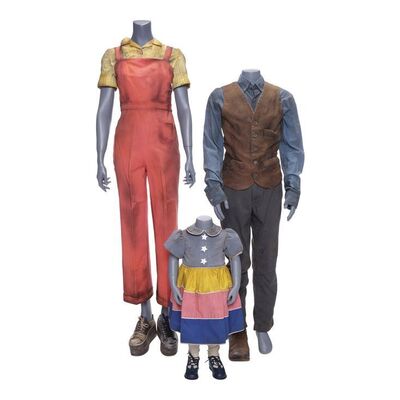 Lot # 60: A Series of Unfortunate Events (TV Series) - The Baudelaires' Carnivorous Carnival Costumes