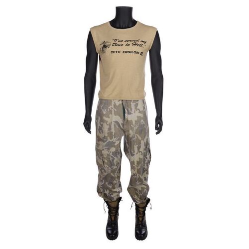 Lot #11: ALIENS (1986) - Pvt. Drake's (Mark Rolston) Costume