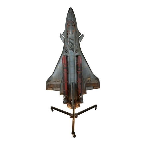 Lot #25: ARMAGEDDON (1998) - Light-up Independence Space Shuttle Model Miniature