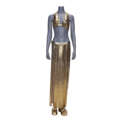 Lot #32: AUSTIN POWERS IN GOLDMEMBER (2002) - Foxxy Cleopatra's (Beyonce Knowles) Studio 69 Costume