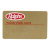 Lot #64: THE BIG LEBOWSKI (1998) - The Dude's (Jeff Bridges) Ralphs Card