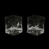 Lot #74: BLADE RUNNER (1982) - Editor Terry Rawlings' Pair of Deckard (Harrison Ford) Apartment Glass Whiskey Tumblers