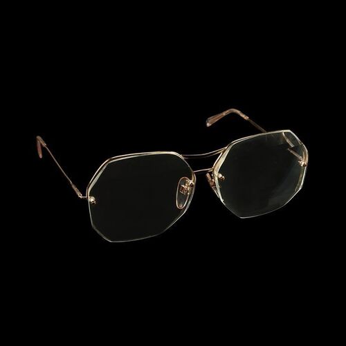 Lot #84: BLADE RUNNER (1982) - Geoff Hutchins Collection: Eldon Tyrell's (Joe Turkel) Prototype Glasses
