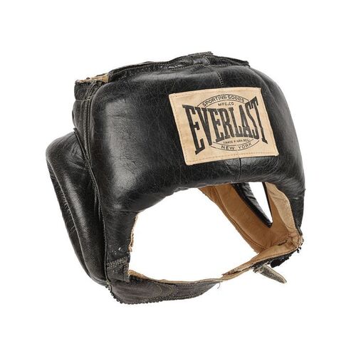 Lot #96: BRUCE LEE - Bruce Lee's Autographed Headguard