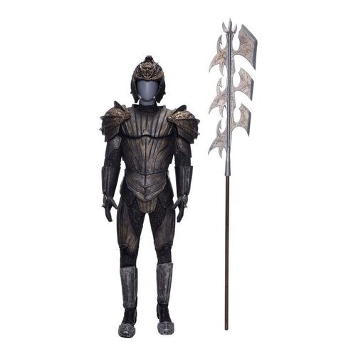 Lot #104: THE CHRONICLES OF RIDDICK (2004) - Vaako's (Karl Urban) Armour and Staff