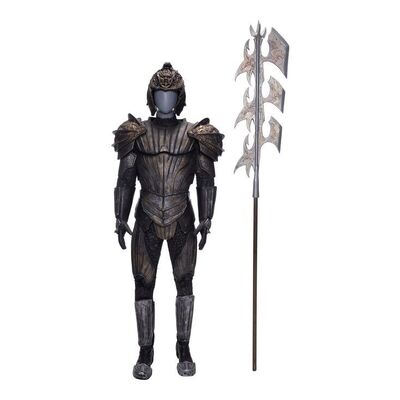 Lot #104: THE CHRONICLES OF RIDDICK (2004) - Vaako's (Karl Urban) Armour and Staff