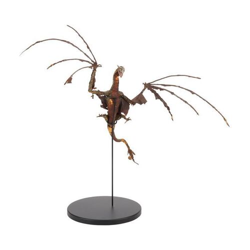 Lot #116: DRAGONSLAYER (1981) - Photo-matched Stop-motion Vermithrax Pejorative Flying Dragon Miniature Puppet