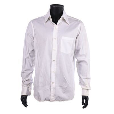 Lot #123: EDWARD SCISSORHANDS (1990) - Edward Scissorhands' (Johnny Depp) Dress Shirt
