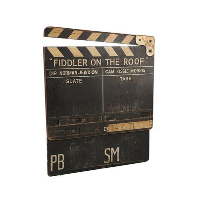 Lot #132: FIDDLER ON THE ROOF (1971) - Production Clapperboard