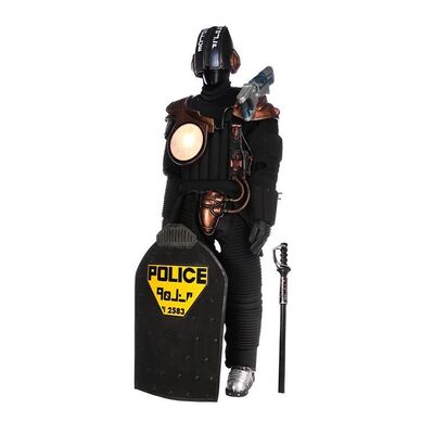 Lot #133: THE FIFTH ELEMENT (1997) - Police Officer Costume with Screen-matched Chest Armour