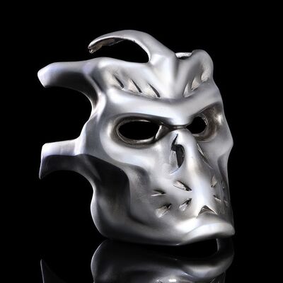 Lot #141: JASON X (2001) - Mario Kirner Collection: Uber Jason's (Kane Hodder) Screen-matched Mask