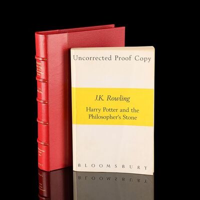 Lot #177: HARRY POTTER AND THE PHILOSOPHER'S STONE (2001) - Uncorrected Proof Copy of Harry Potter and the Philosopher's Stone