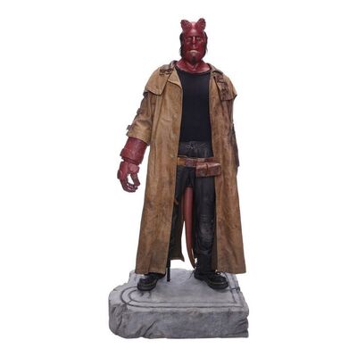 Lot #183: HELLBOY (2004) - Hellboy's (Ron Perlman) Bloodied Costume with Good Samaritan Pistol